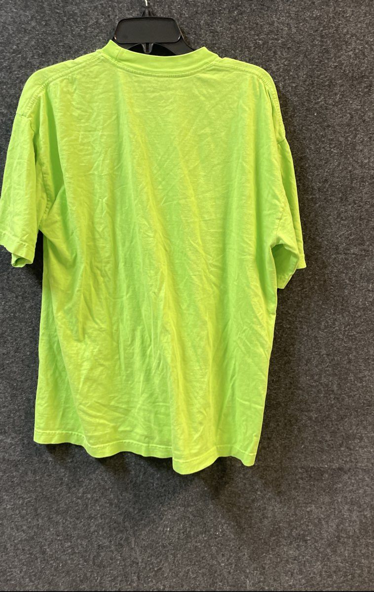 Charli XCX Men's T-shirt Neon Green Brat Album Graphic Official Merch Sz L