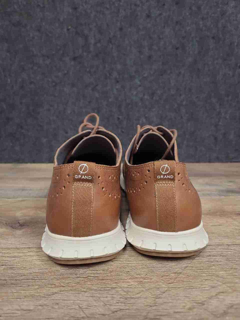 Cole Haan OriginalGrand Wingtip Oxford Tan Leather Women's Size 10.5 B