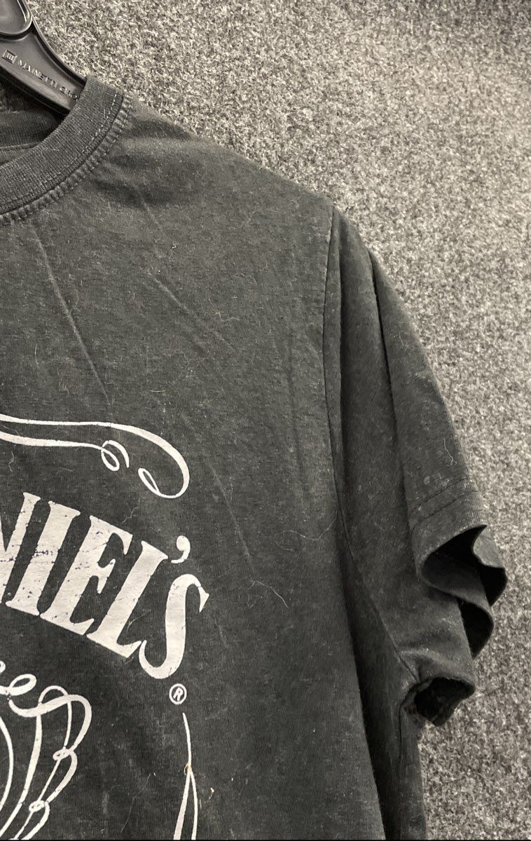 Jack Daniel's Old No. 7 Whiskey Label T-Shirt Reprint Bowe Industries Sz M