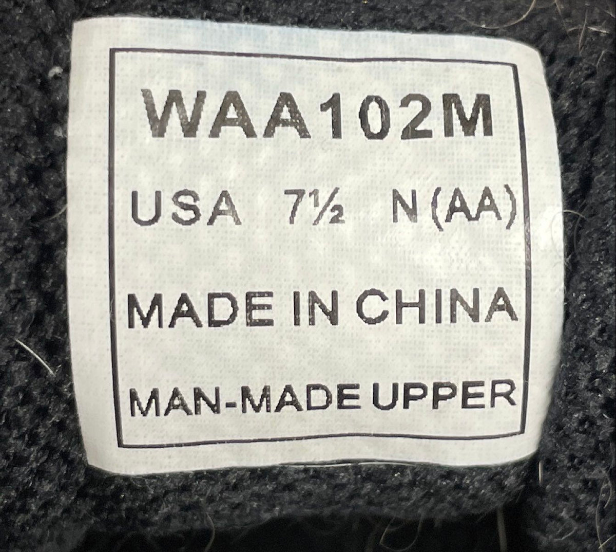 Propet One WAA102M Grey Black Knit Sneakers Women's Size 7.5 Narrow