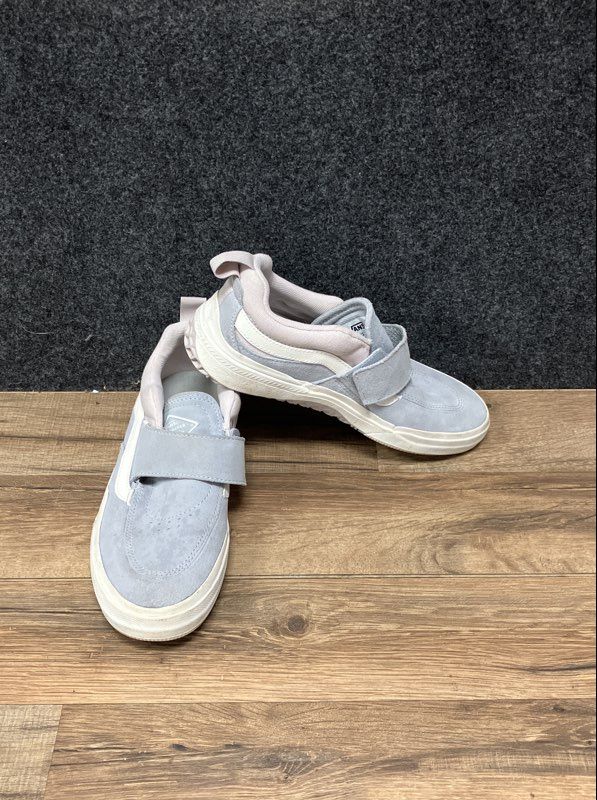 Vans Kyle Walker Pro 2 Light Blue Suede Velcro Skate Shoes Men's Size 6