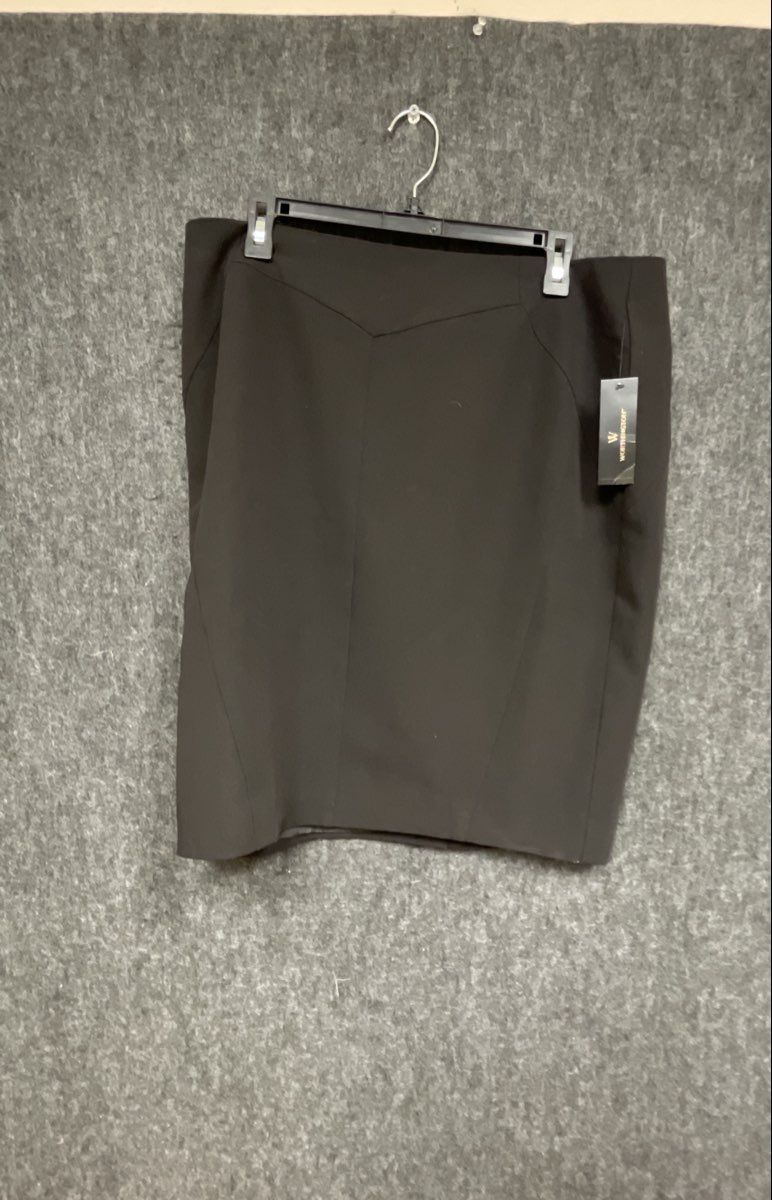 Worthington Women's Black Pencil Skirt Career Office NWT Size 16