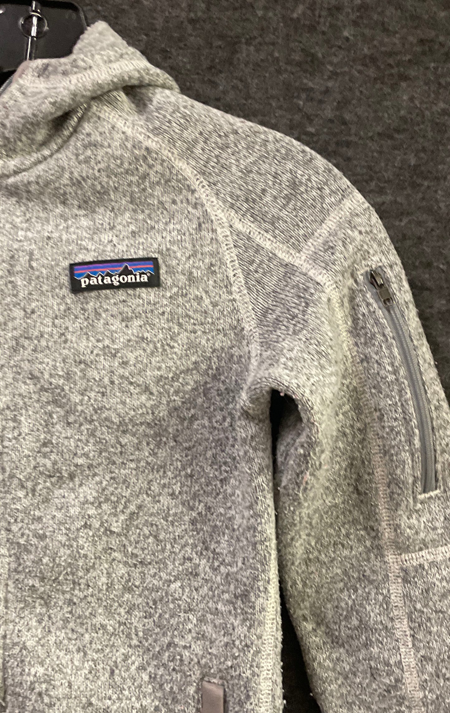 Patagonia Women's Better Sweater Full Zip Fleece Jacket Gray Heather Sz XXS