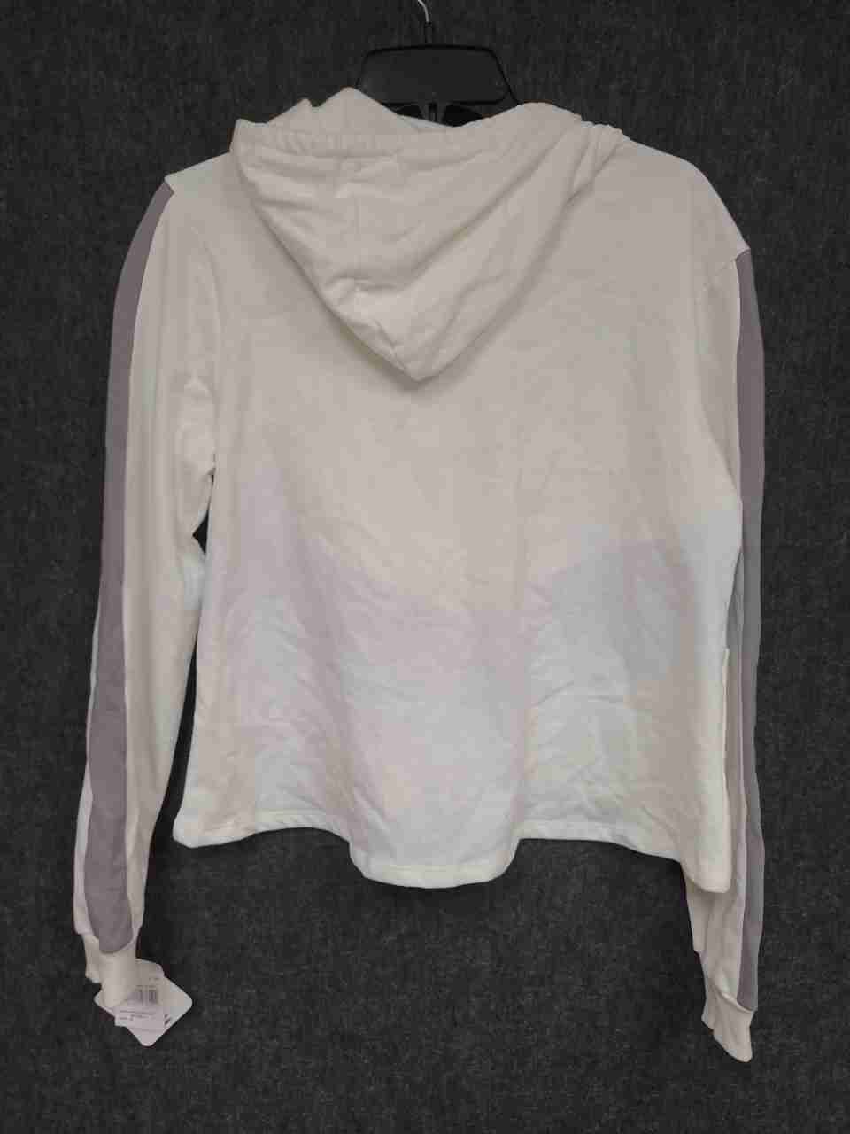 Disney Frozen II Women's White Go North Elsa Anna Graphic Hoodie NWT Size M