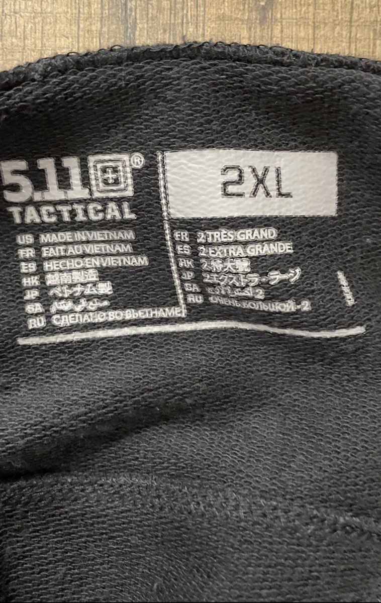 5.11 Tactical Men's Henley Shirts Black Tan Long Sleeve Utility Lot of 2 Sz 2XL