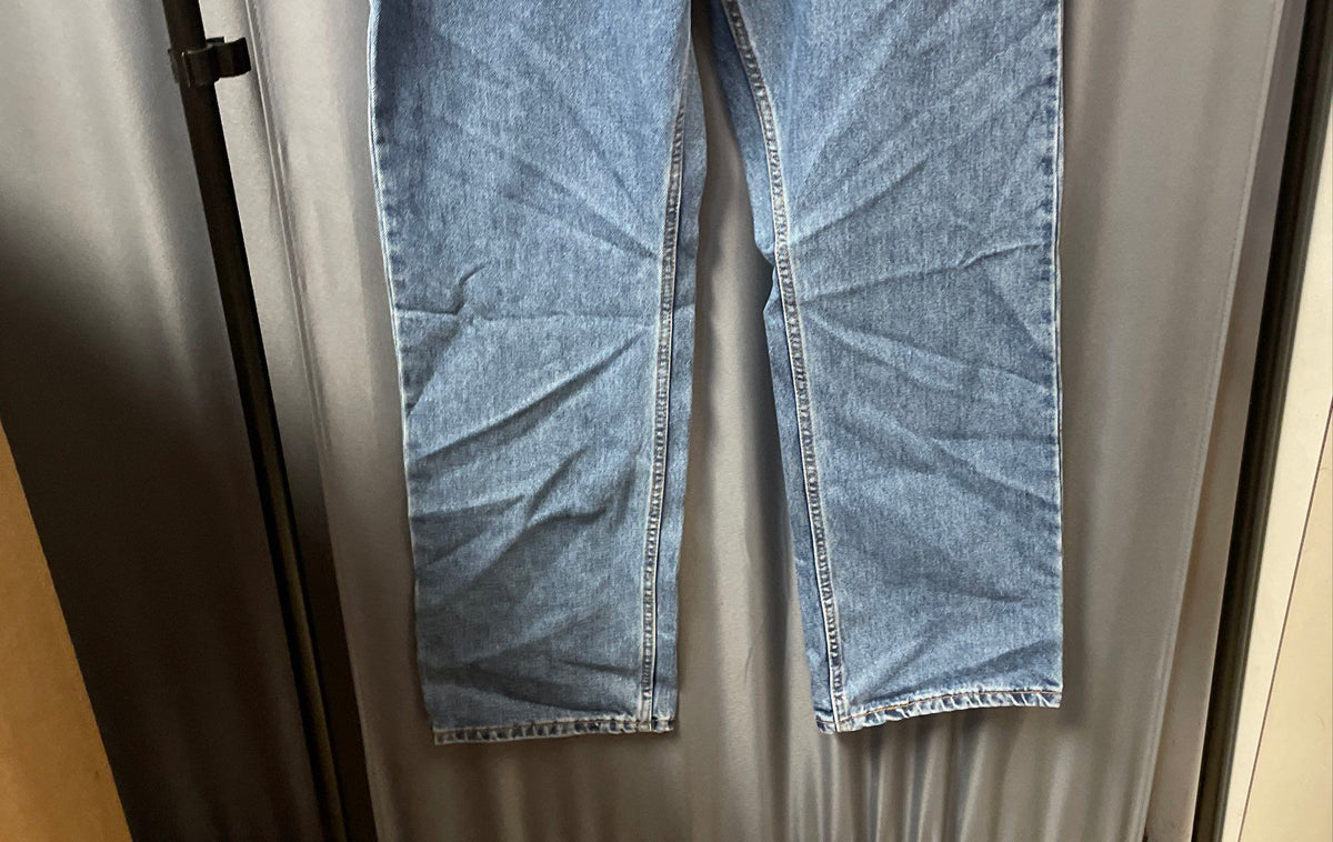 Levi's Men's 505 Straight Fit Blue Medium Wash Jeans 36x30 NWT