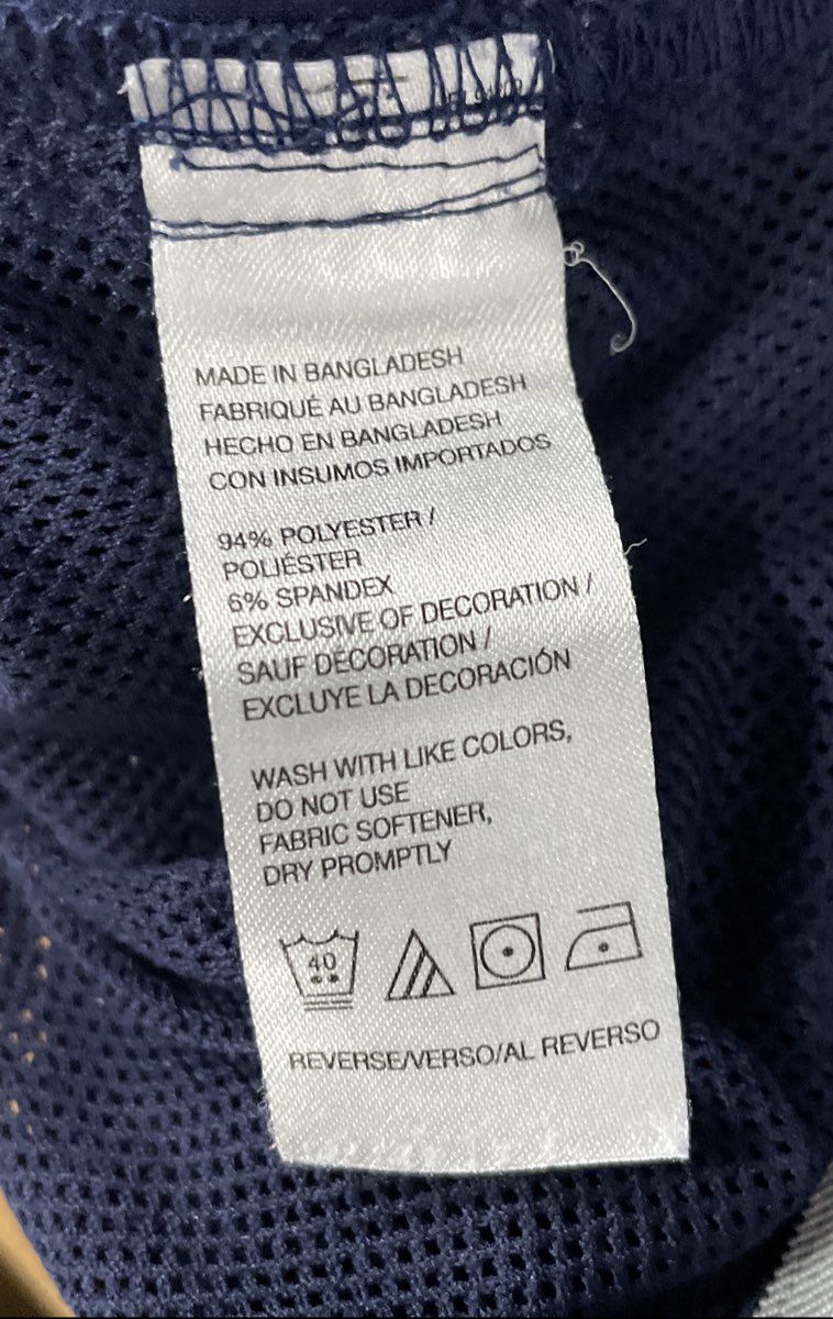 Izod Golf Men's Blue Cargo Performance Stretch Golf Shorts Sz 38