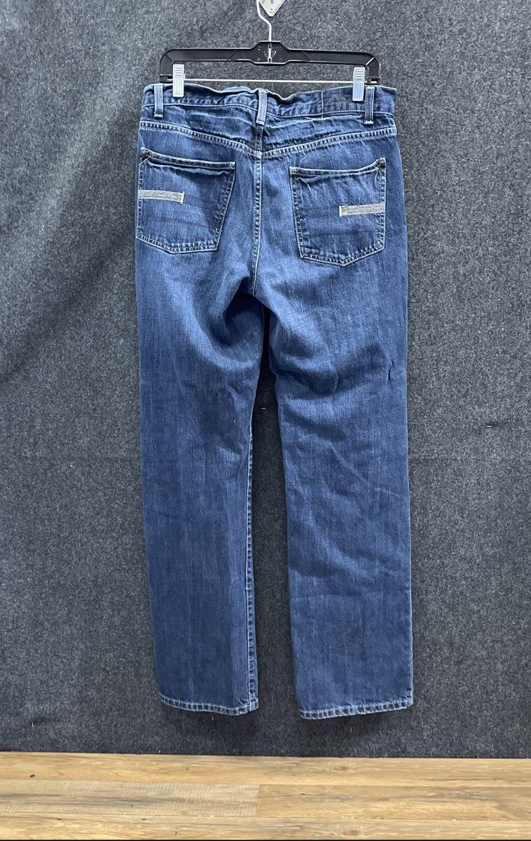 Calvin Klein Women's Blue Straight Leg Medium Wash Denim Jeans Size 32