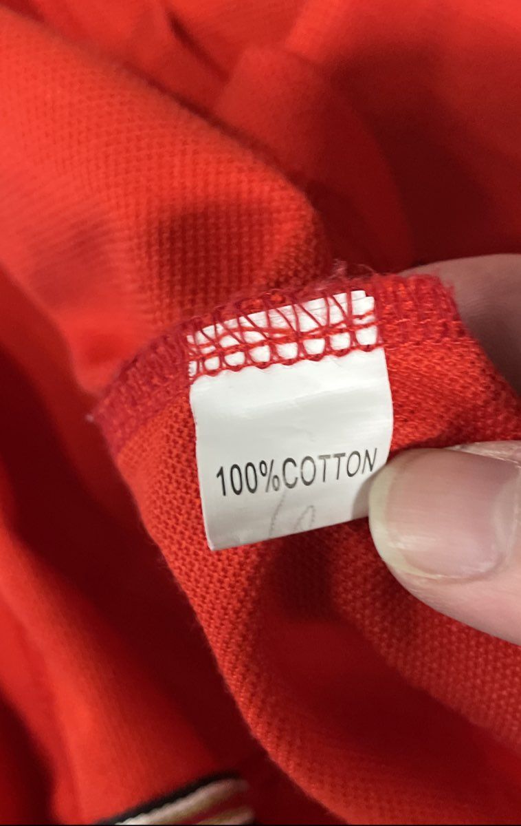 Polo Ralph Lauren Men's Red Big Pony Polo Shirt Short Sleeve #3 Patch Size M