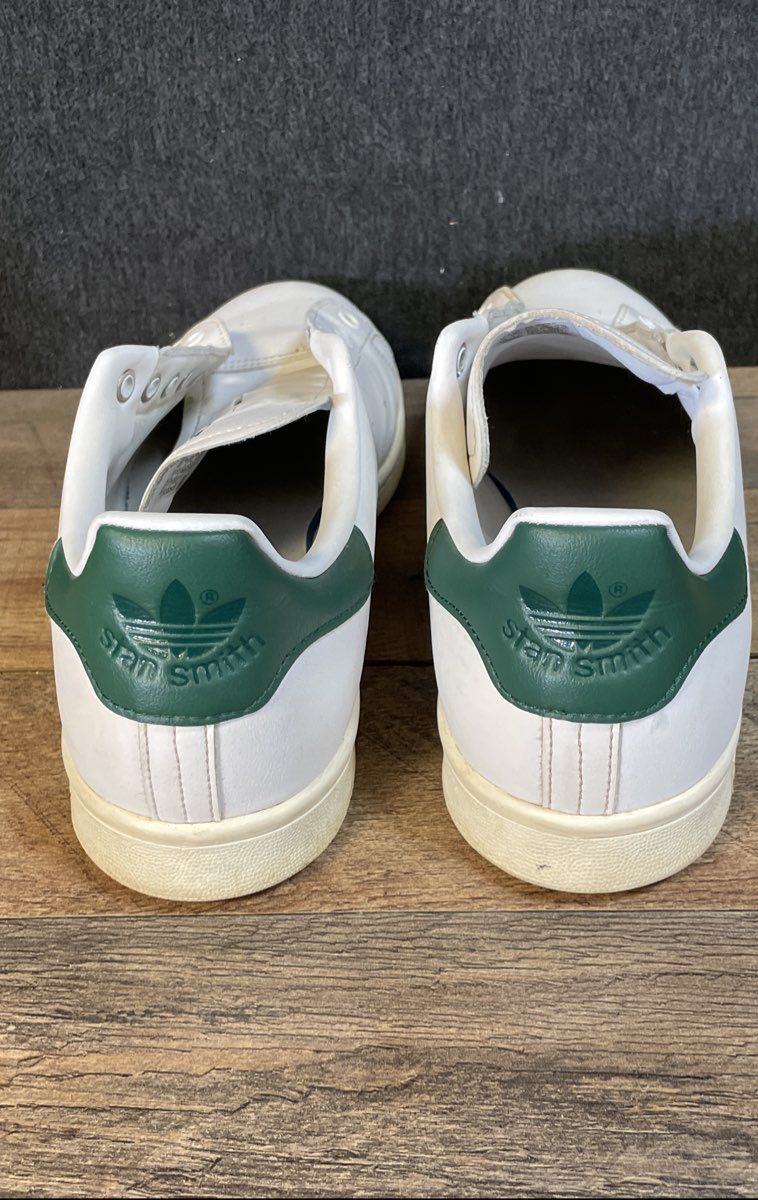 Adidas Stan Smith White Green Men's Lifestyle Sneakers Size 12
