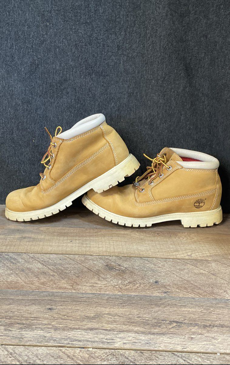 Timberland Waterproof Chukka Boots Tan Leather Size 9.5 M