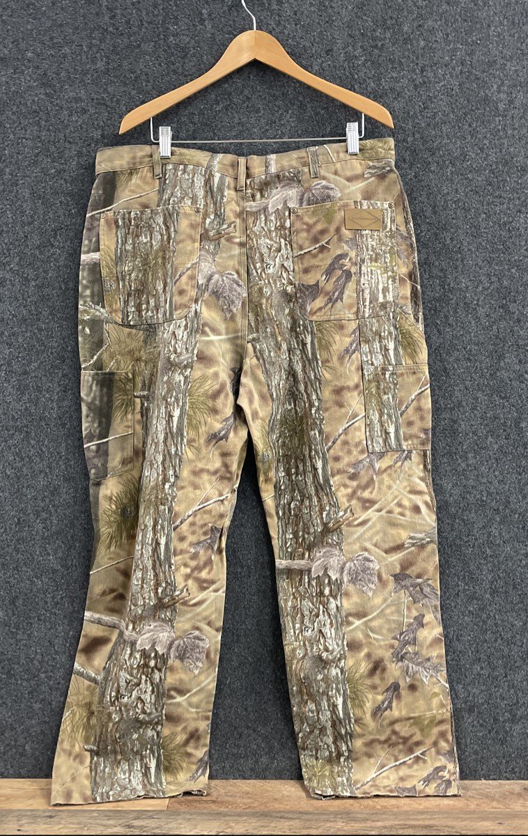 Diamondback Men's Camo Pine Forest Cotton Workwear Cargo Pants 40x30