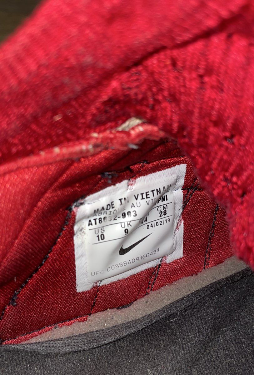 Nike Zoom KD 11 Red Gold Basketball Shoes Men's Size 10 AT8632-993