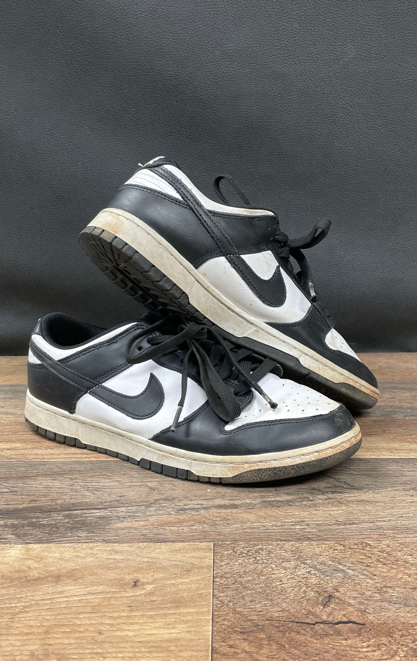 Nike Dunk Low Panda Black White Sneakers DD1391-100 Men's Size 9.5