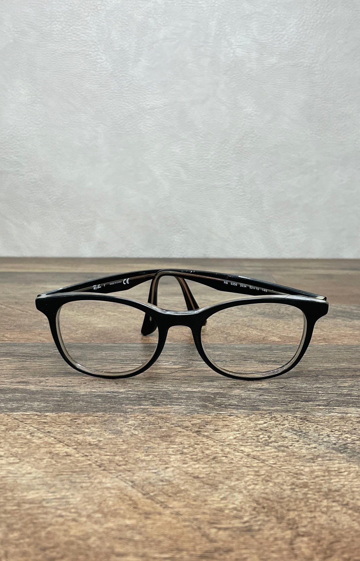 Ray-Ban Men's Eyeglass Frames Black Clear RB 5356 2034 52-19-145