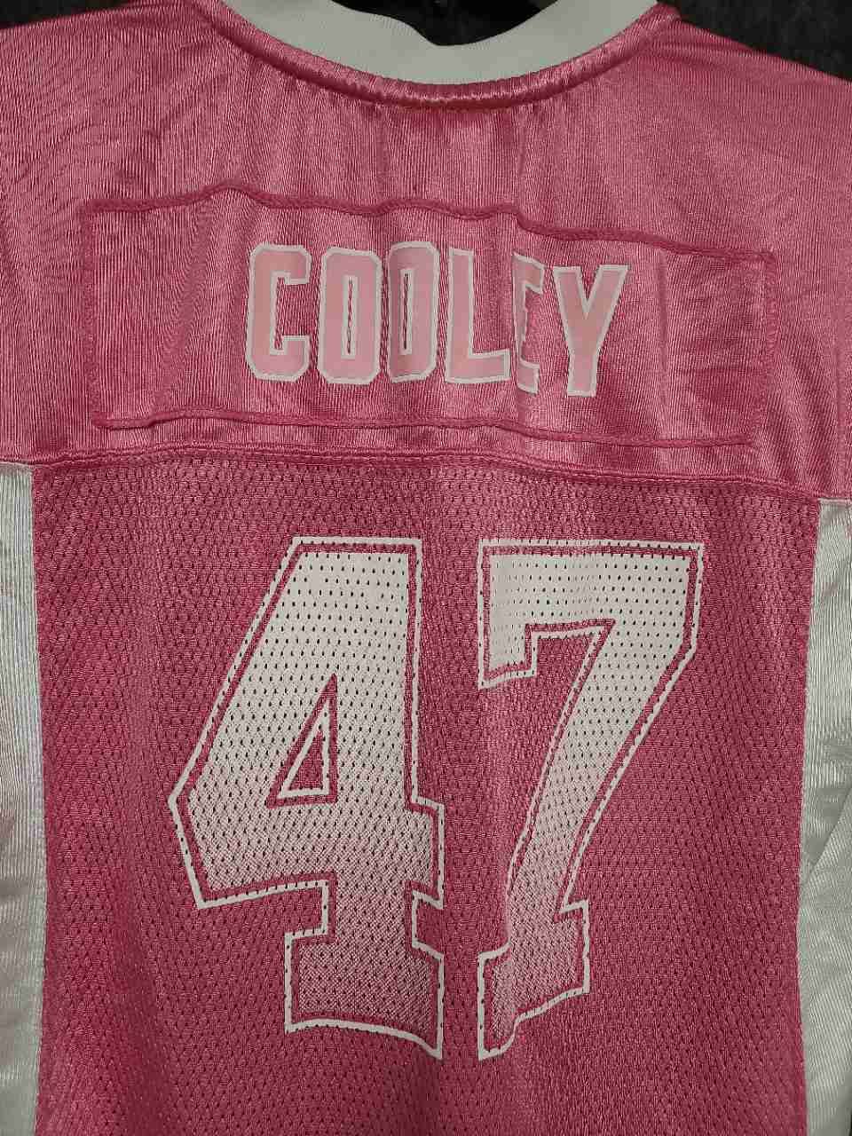 Reebok Youth XL Washington Redskins Chris Cooley #47 Pink NFL Jersey Sz 16