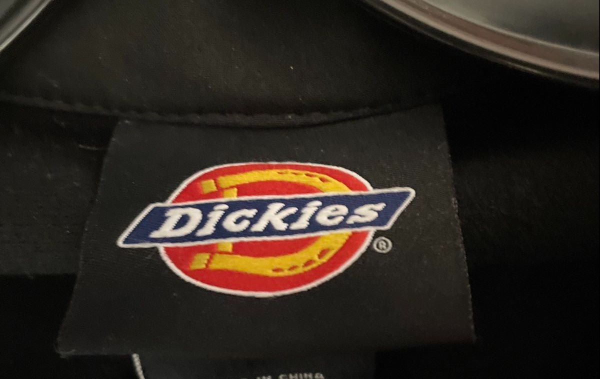 Dickies Men's Black LJ530 Soft Shell Full Zip Performance Work Jacket Size XL