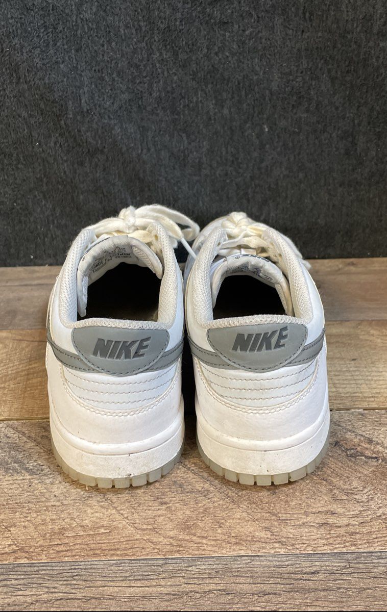 Nike Dunk Low Pure Platinum Wolf Grey GS Sneakers Size 7Y
