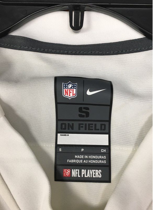 Nike Men's Washington Redskins Alex Smith #11 Jersey White Away Size S