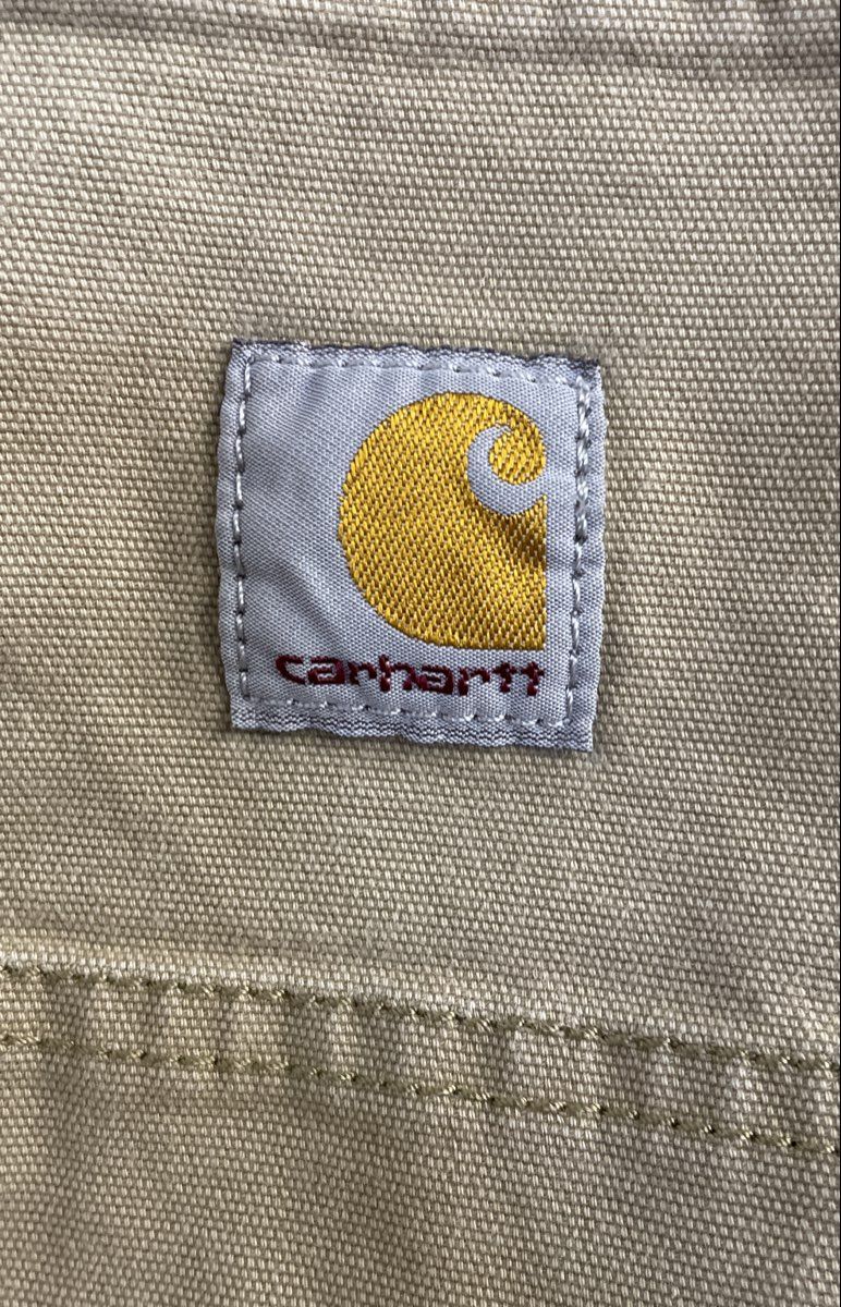 Carhartt Men's Rugged Flex Relaxed Fit Canvas Work Pants Tan 36x32