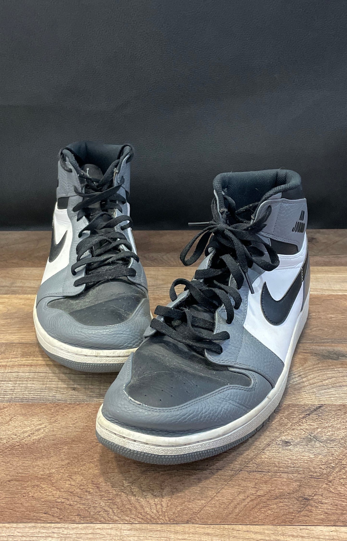 Nike Air Jordan 1 Retro High Rare Air Cool Grey Black White Size 16