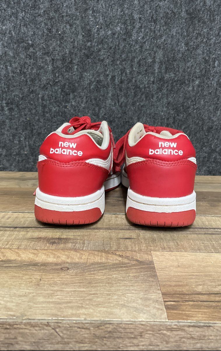 New Balance 480 Red White Lifestyle Sneakers Men's Size 6