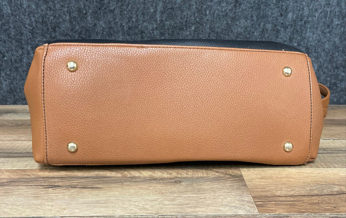 Marc New York Andrew Marc Colorblock Pebbled Faux Leather Crossbody Bag