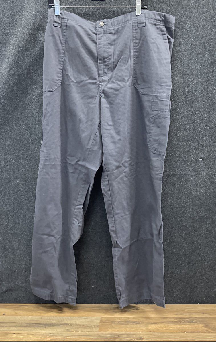 Carhartt Men's Gray Ripstop Cargo Work Pants Scrubs C54108T Size Tall 2XL