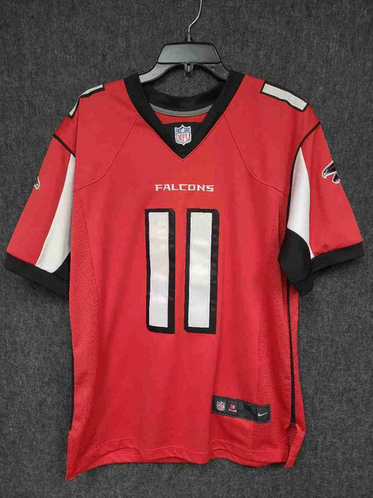 Nike Men's Atlanta Falcons Julio Jones #11 Red On Field Football Jersey Sz M