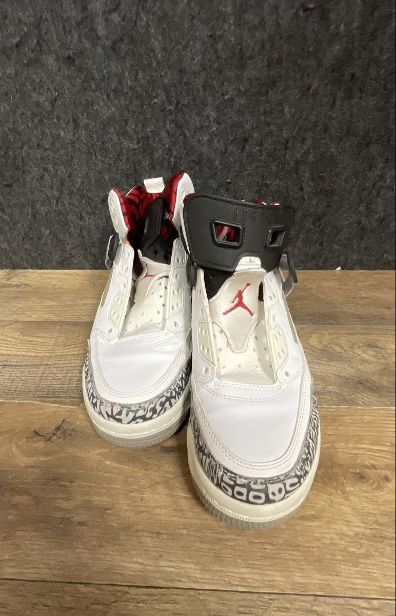 Nike Air Jordan Spizike White Cement Youth GS Size 5Y