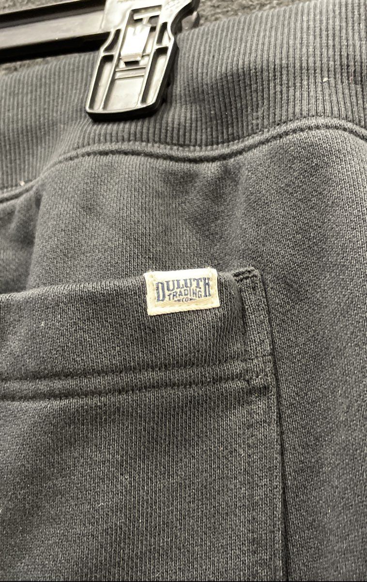 Duluth Trading Co Men's Gray Relaxed Fit Belted Cargo Joggers Sz 3XL x 32 NWT
