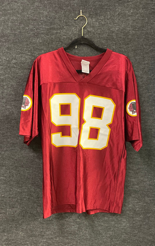 NFL Team Apparel Men's Washington Redskins Brian Orakpo #98 Jersey Burgundy M