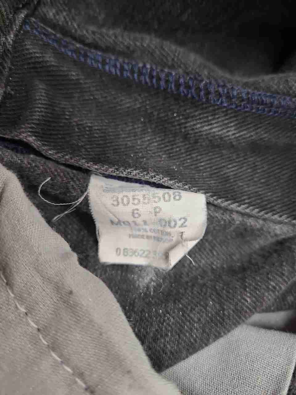 Vintage 90s Lee Women's Faded Black High Rise Tapered Denim Jeans Sz 6P