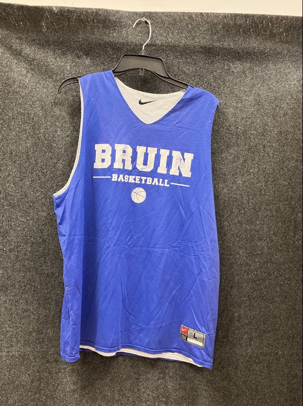 Vintage Y2K Nike Men's Bruin Basketball Jersey #10 Reversible Blue Mesh Sz L