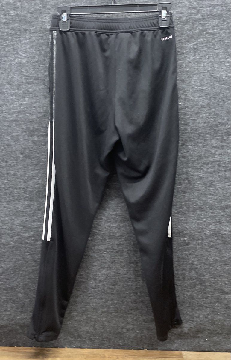 Adidas Men's Tiro 21 Primegreen Aeroready Training Track Pants Black White Sz S
