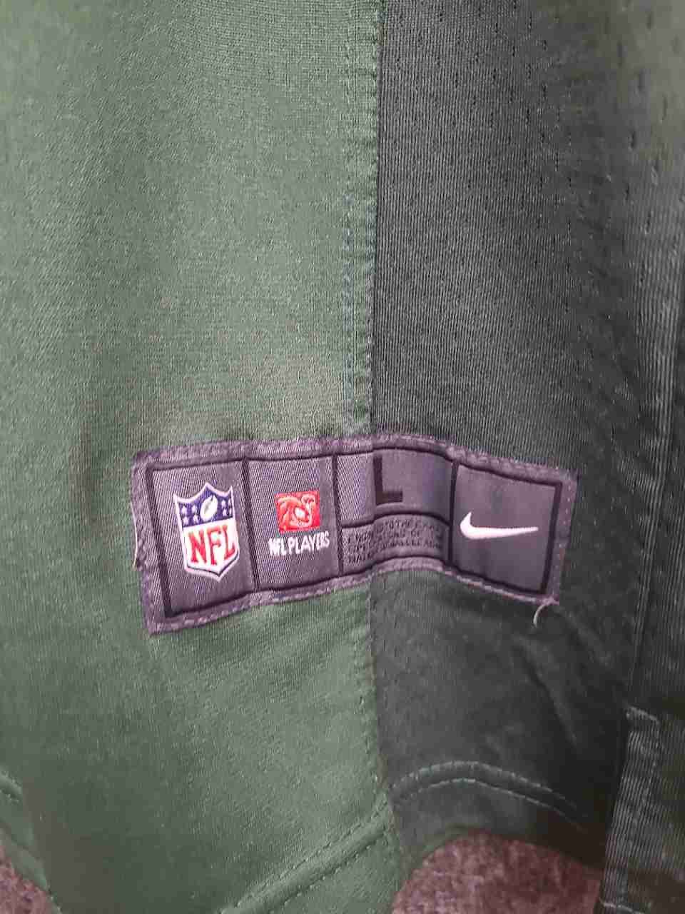 Nike Men's Green Bay Packers Aaron Rodgers 12 Graphic Game Jersey Sz L
