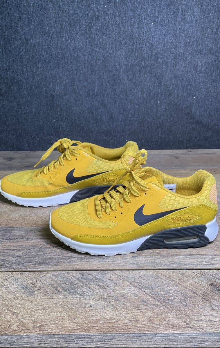 Nike Air Max 90 Ultra 2.0 Gold Dart Women's Sneakers Size 7.5
