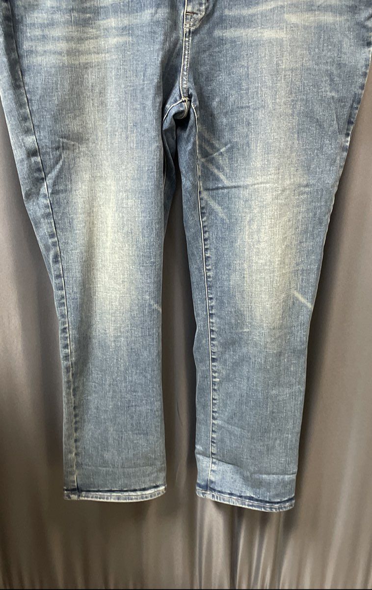 Lucky Brand Women's Emma Crop Jeans Blue High Rise Curvy Fit NWT Size 18W