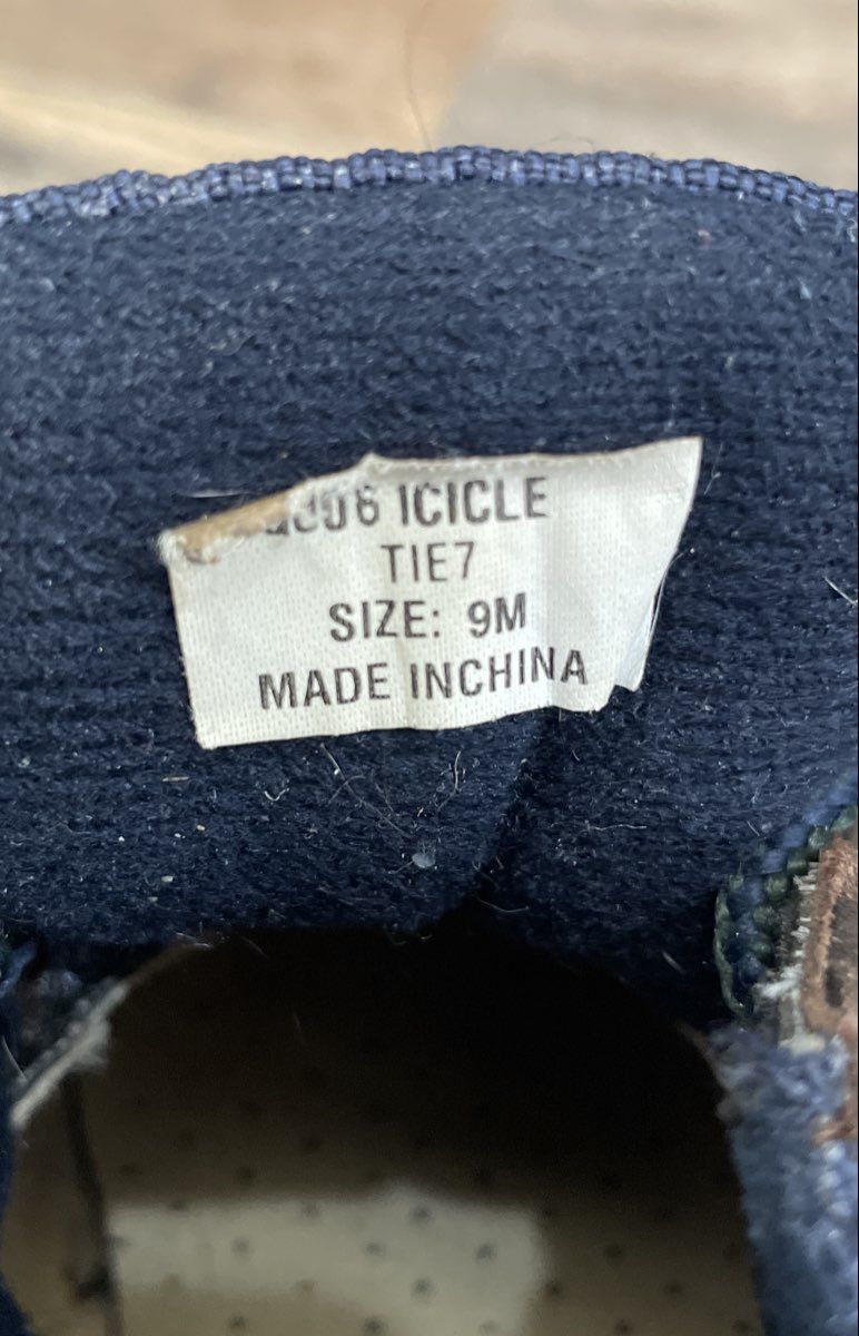 G.H. Bass & Co Icicle Low Duck Boots Blue Green Brown Men's Size 9