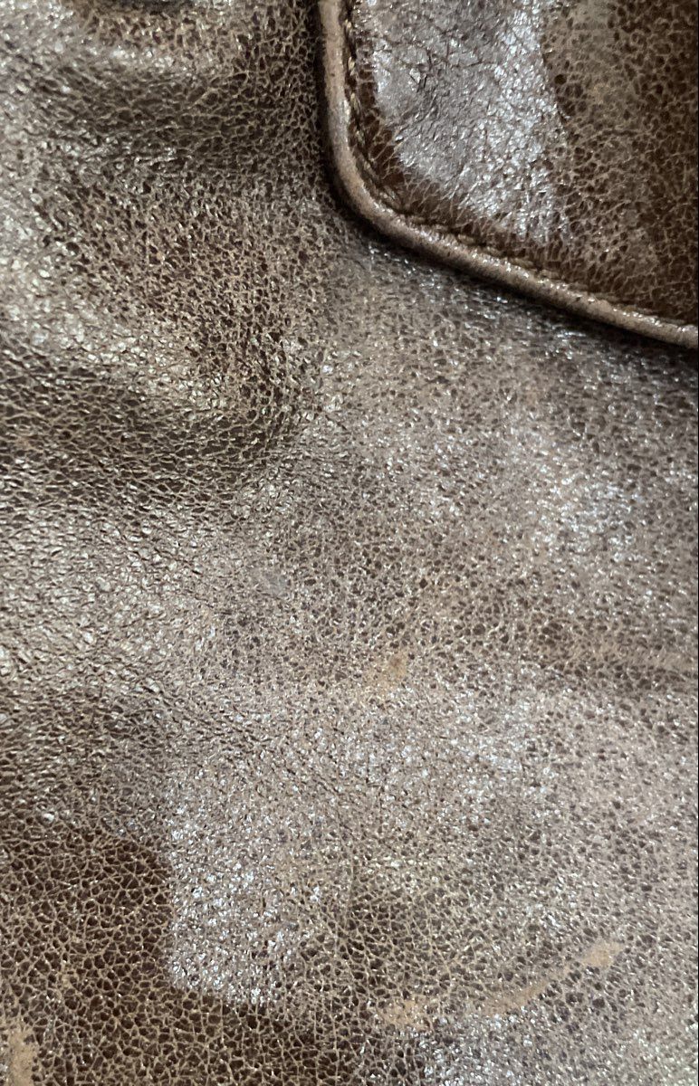 The Trend Brown Leather Shoulder Bag Crossbody Made in Italy Buckle Detail