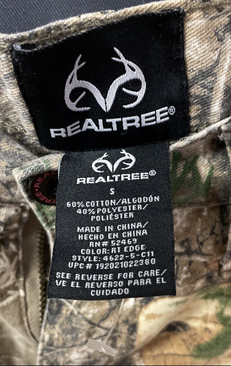 Realtree Women's Edge Camo Cargo Hunting Pants Sz S