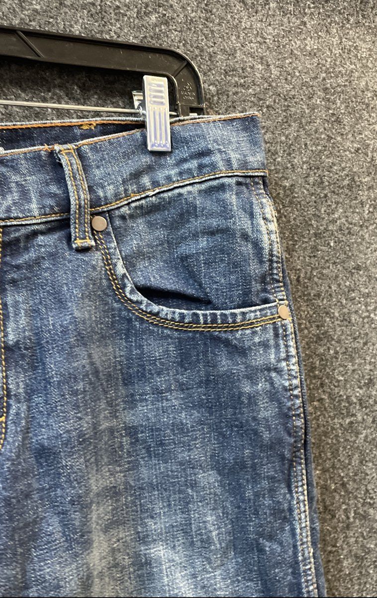 Wrangler Retro Men's Relaxed Boot Blue Stretch Denim Jeans Size 32x32 NWT
