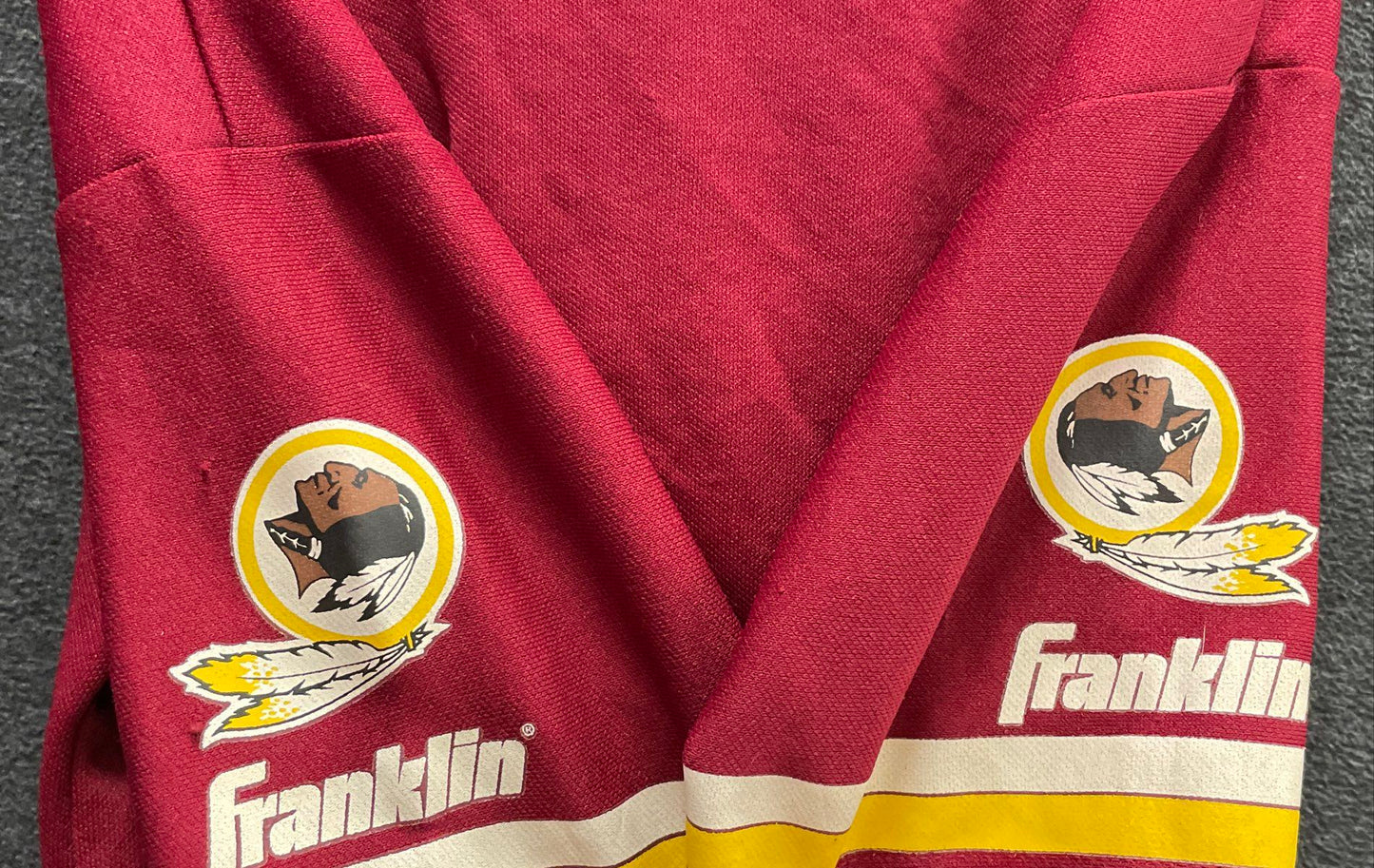 Vintage 90s Washington Redskins NFL Youth Jersey Shirt Franklin Made USA Sz M