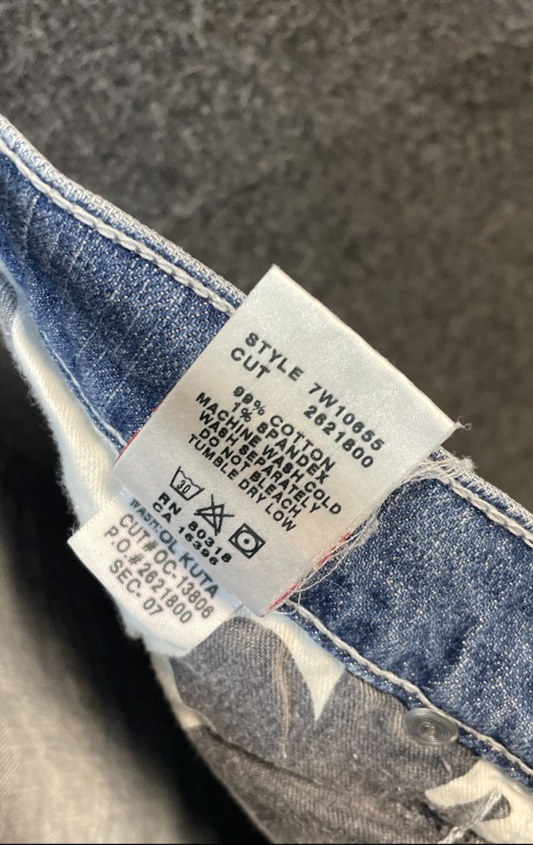 Lucky Brand Women's Vintage Y2K Classic Rider Crop Jeans Light Wash Sz 14/32