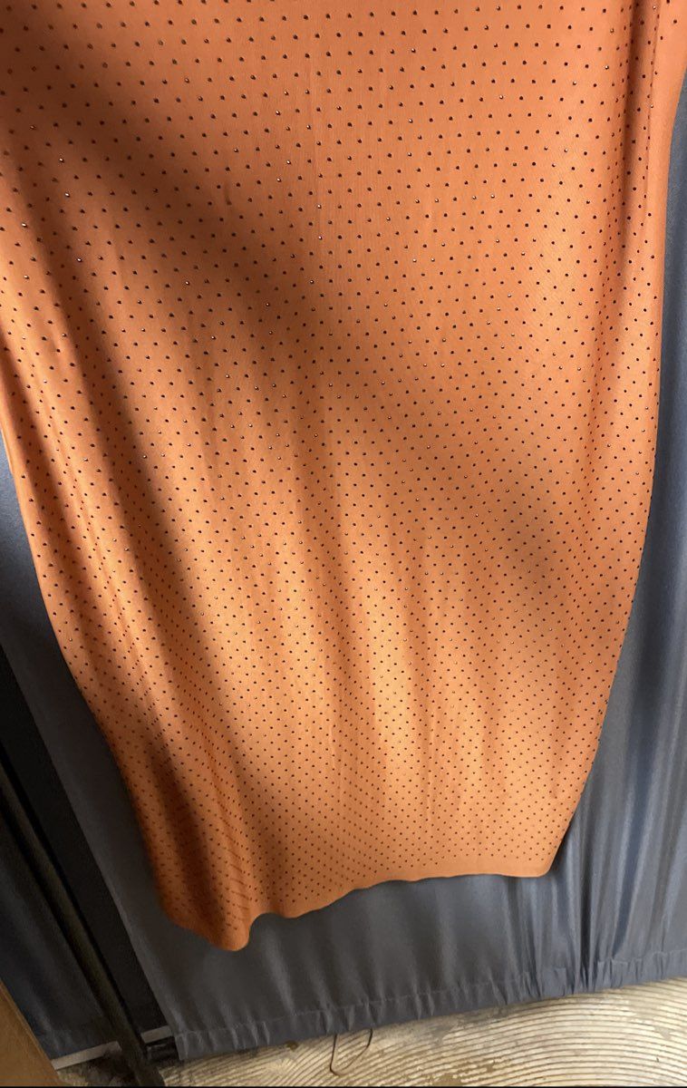 Victoria's Secret Women's Orange Studded Swim Dress Coverup XL NWT
