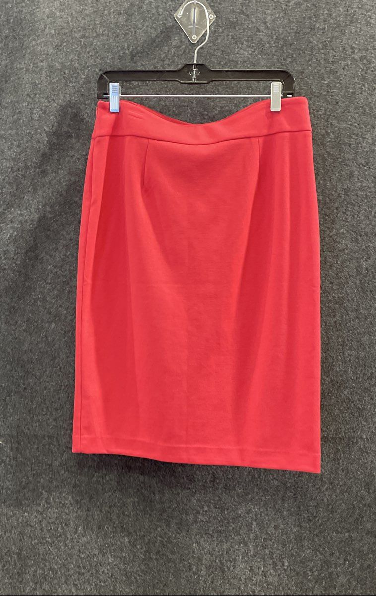 Premise Studio Women's Prairie Rose Pink Stretch Pencil Skirt Sz 10 NWT