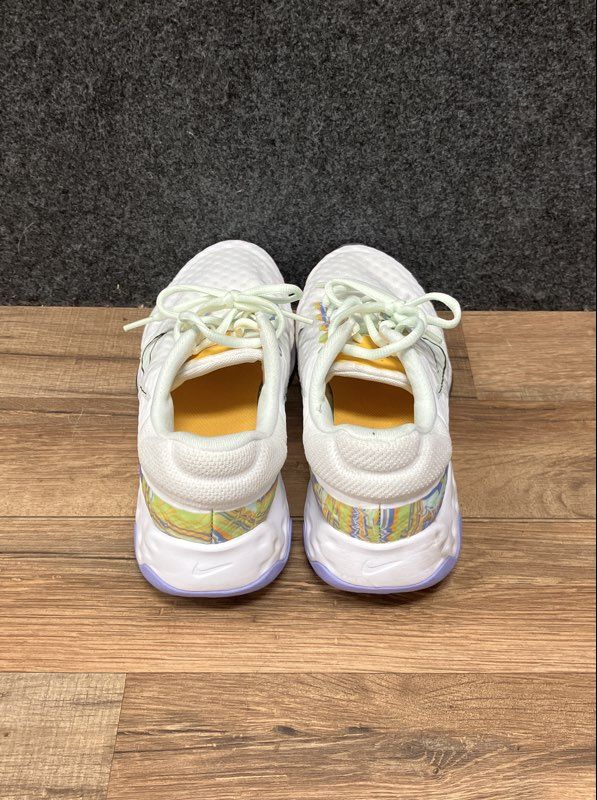 Nike Women's Renew Ride 3 White Multi-Color Running Shoes Size 7.5