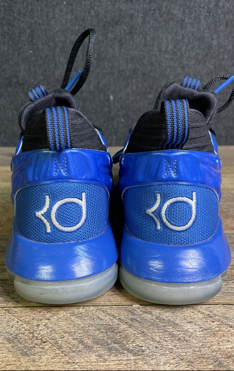 Nike Zoom KD10 Blue Black Youth Basketball Shoes Size 5.5Y