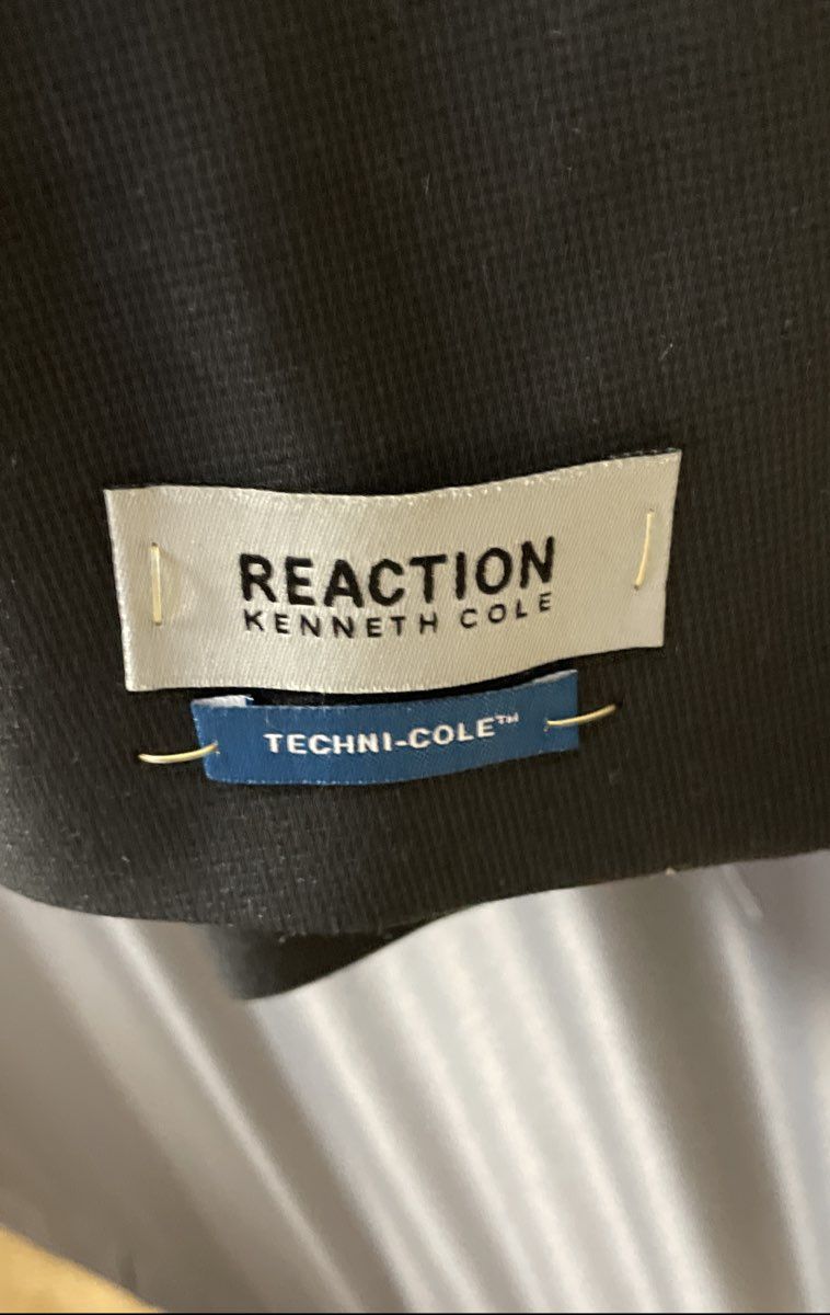 Kenneth Cole Reaction Men's Gray Techni-Cole Ready Flex Suit Coat Sz 48L NWT