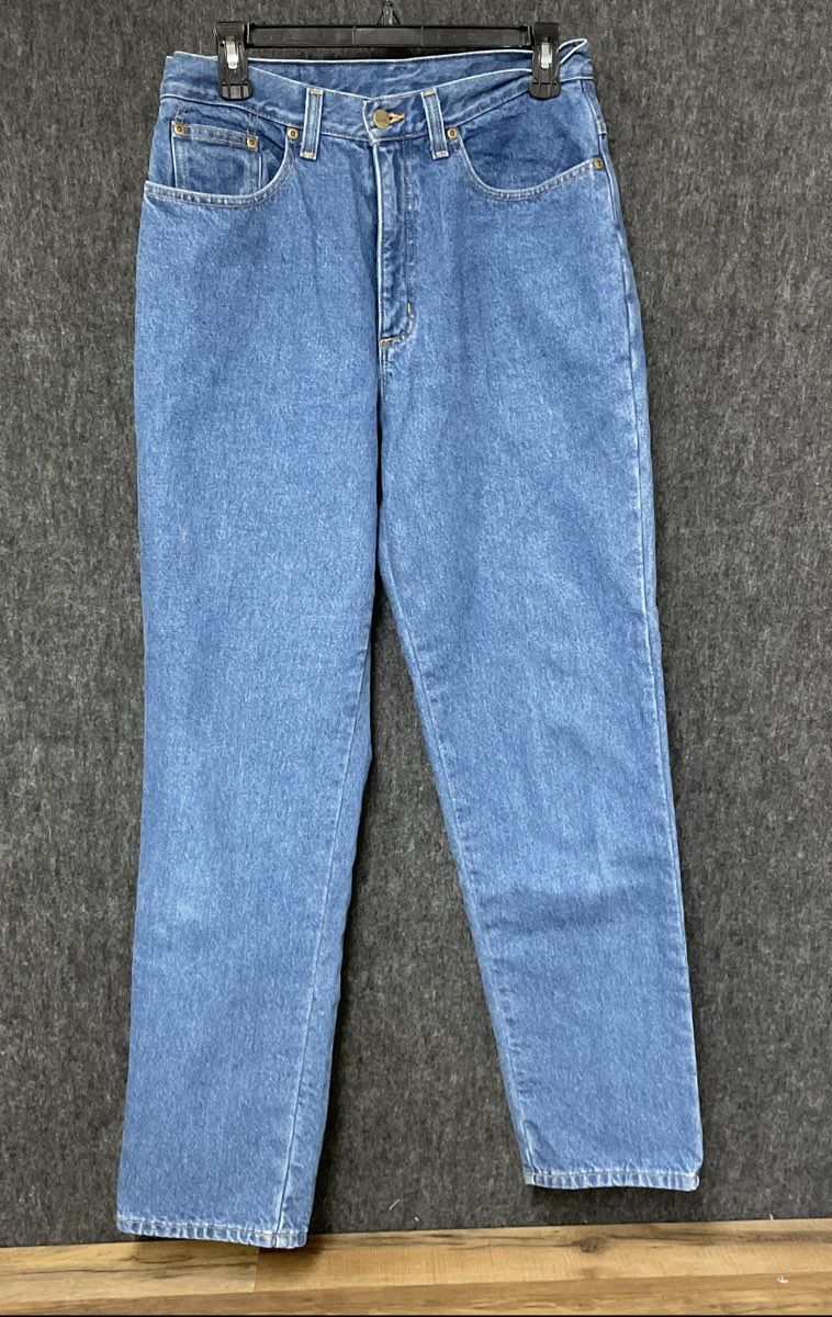 Vintage Y2K L.L. Bean Women's Double L Relaxed Fit Flannel Lined Jeans Sz 10 M/T